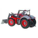 Traktor s prívesom RC 1:28 červeno-zelený RTR